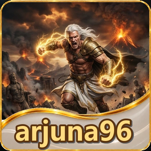 Aplikasi mobile arjuna96 di layar HP